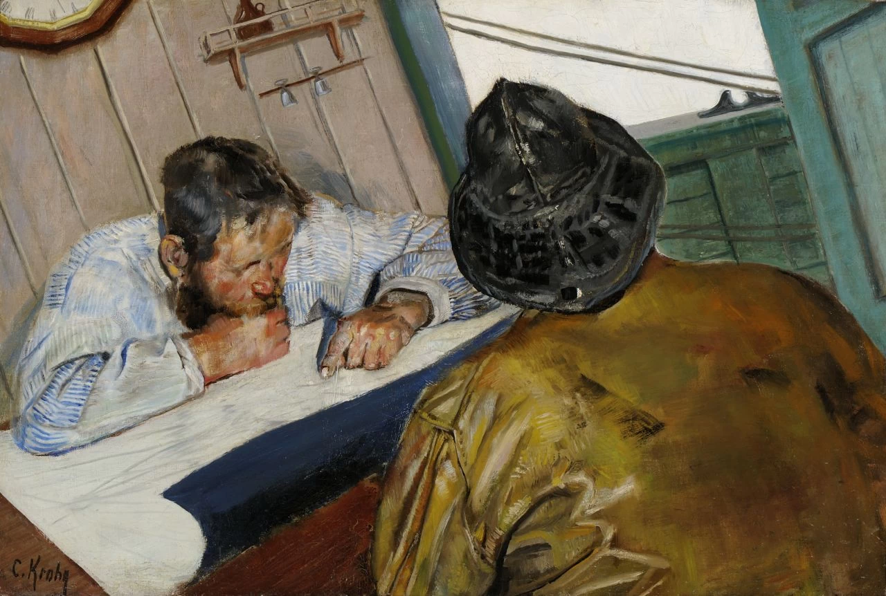 La bozza è allo studio - Museo di Lillehammer